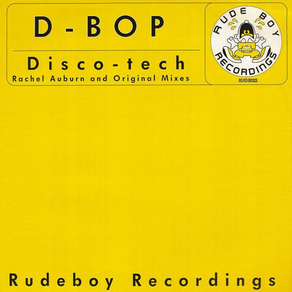 D-Bop : Disco-Tech (12")