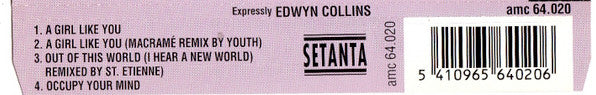 Edwyn Collins : A Girl Like You (CD, Maxi)