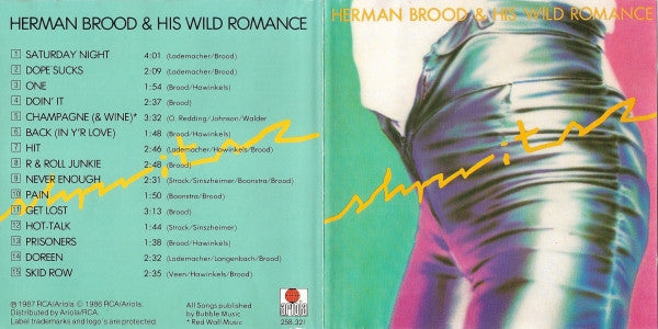 Herman Brood & His Wild Romance : Shpritsz (CD, Album, RE)