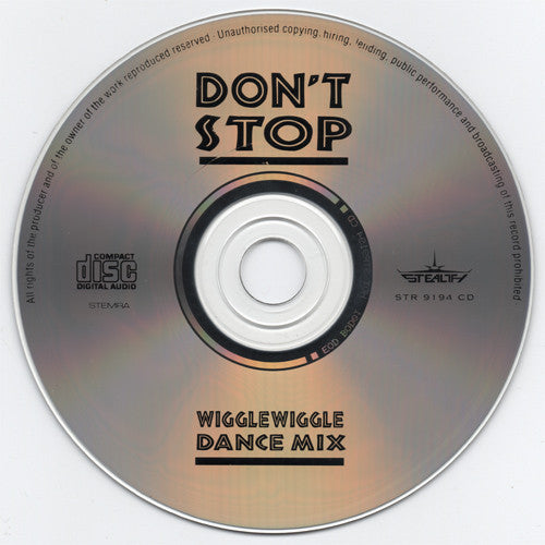 Various : Don't Stop Wiggle Dance Mix (CD, P/Mixed)