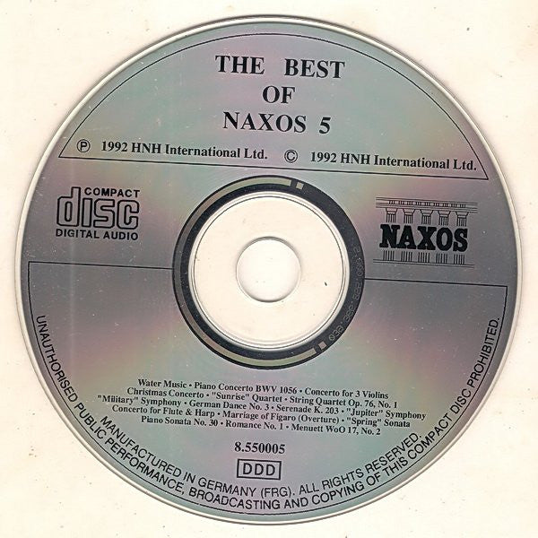 Various : The Best Of Naxos 5 - Gala Concert (CD, Comp)
