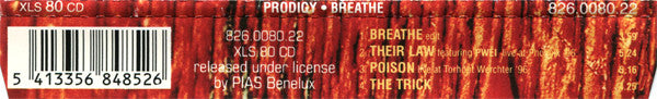 The Prodigy : Breathe (CD, Maxi)