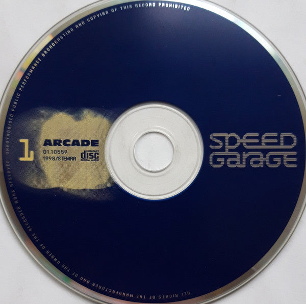 DJ Johnson & DJ Van Bellen : Speed Garage (2xCD, Comp, Mixed)