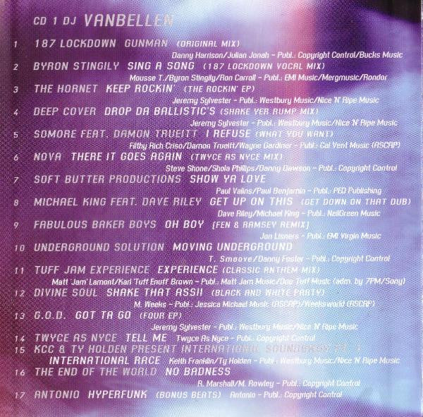DJ Johnson & DJ Van Bellen : Speed Garage (2xCD, Comp, Mixed)