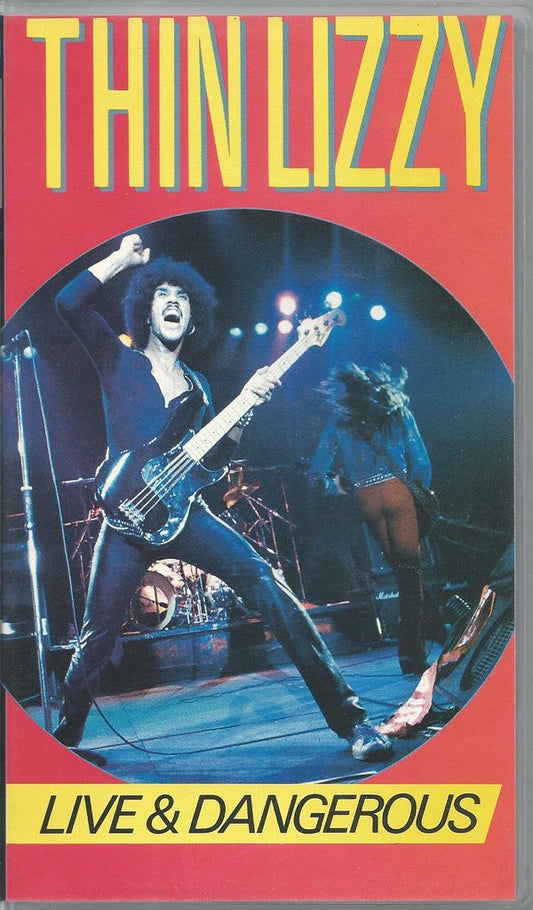 Thin Lizzy : Live & Dangerous (VHS, Mono, PAL)