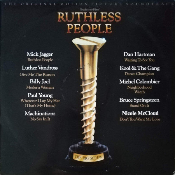 Various : Ruthless People: The Original Motion Picture Soundtrack (LP, Album)
