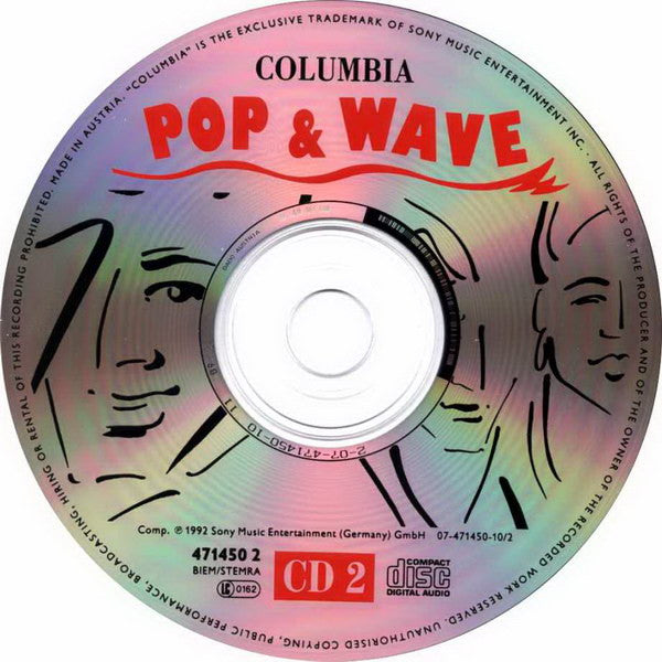 Various : Pop & Wave Vol. 1 - The Hits Of The 80's (2xCD, Comp)