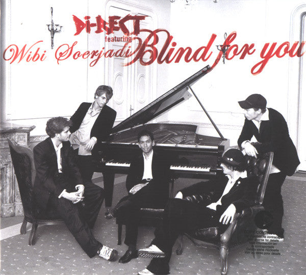 Di-Rect Featuring Wibi Soerjadi : Blind For You (CD, Maxi, Copy Prot.)
