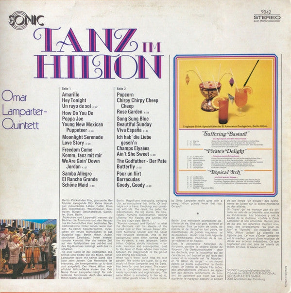 Omar Lamparter : Tanz Im Hilton (LP, Album)