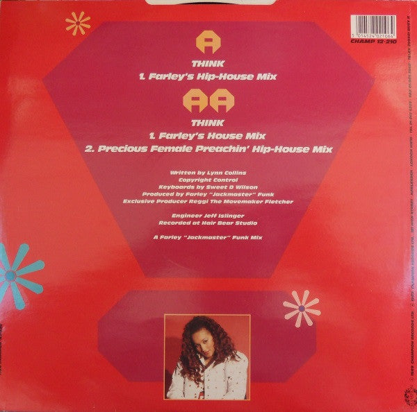 Farley "Jackmaster" Funk Presents Precious Red : Think! (12")