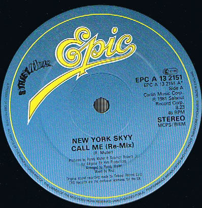 Skyy : Call Me (Re-Mix) (12")