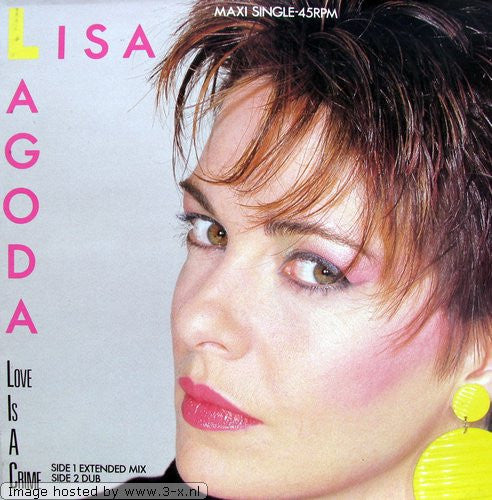 Lisa Lagoda : Love Is A Crime (12", Maxi)