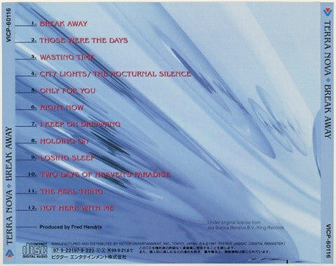 Terra Nova (5) : Break Away (CD, Album, RM)