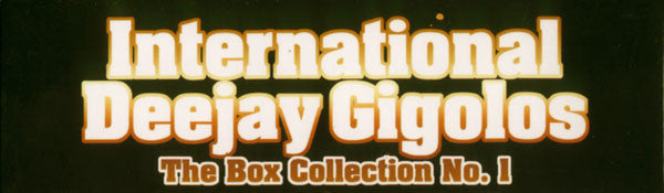 Various : International Deejay Gigolos The Box Collection No. 1 CD1 - CD4 1997 - 2000 (5xCD, Comp + Box, Comp, Ltd)