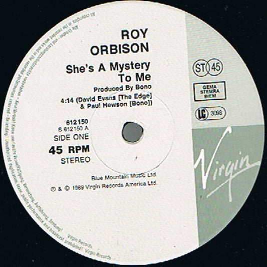 Roy Orbison : She's A Mystery To Me (12")