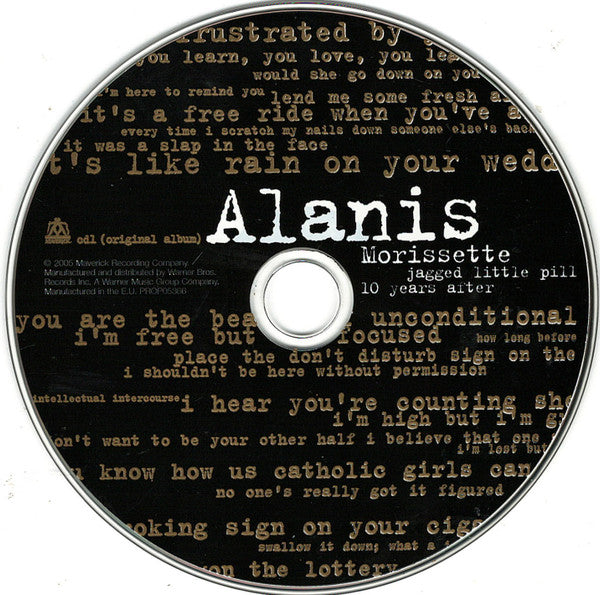 Alanis Morissette : Jagged Little Pill (10 Years After) (Comp, Promo + CD, Album, RE + CD, Album, Enh + DVD)