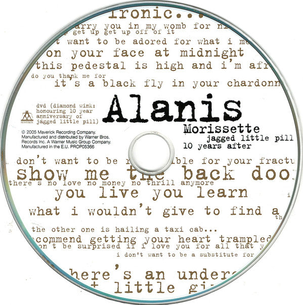 Alanis Morissette : Jagged Little Pill (10 Years After) (Comp, Promo + CD, Album, RE + CD, Album, Enh + DVD)