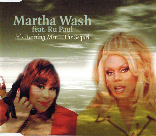 Martha Wash Feat. RuPaul : It's Raining Men... The Sequel (CD, Maxi)