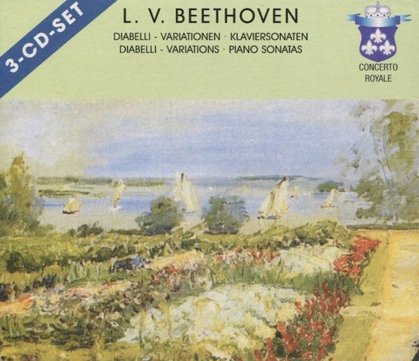 Ludwig van Beethoven, Alfred Brendel, Werner Haas : Diabelli-Variationen • Klaviersonaten (3xCD, Comp)