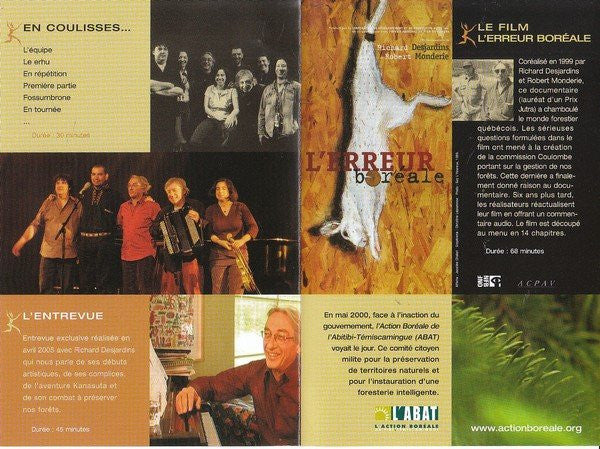 Richard Desjardins : Kanasuta - Là Où Les Diables Vont Danser (DVD-V, NTSC)