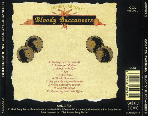 Golden Earring : Bloody Buccaneers (CD, Album)