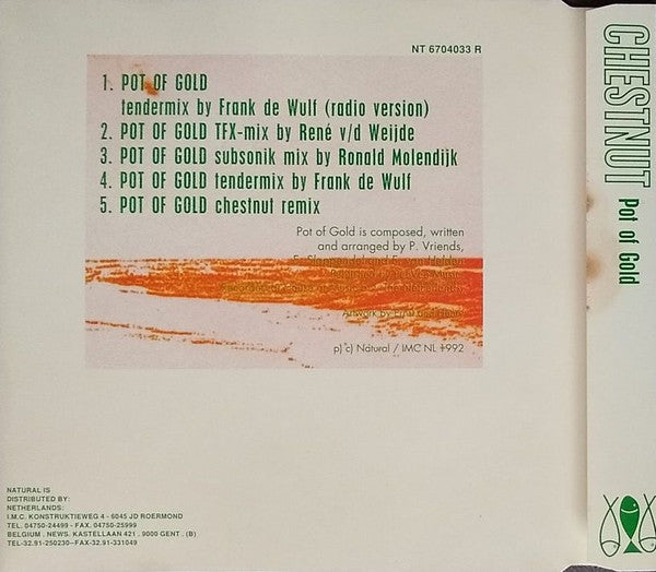 Chestnut : Pot Of Gold (The Remixes) (CD, Maxi)