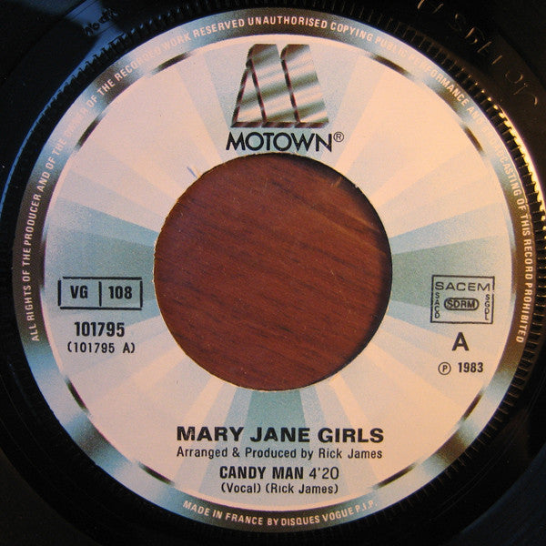 Mary Jane Girls : Candy Man (7", Single)