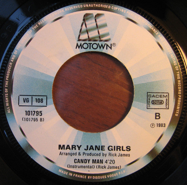 Mary Jane Girls : Candy Man (7", Single)