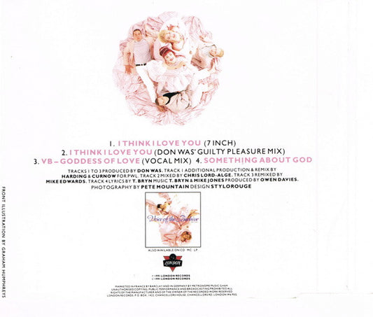 Voice Of The Beehive : I Think I Love You (CD, Maxi)