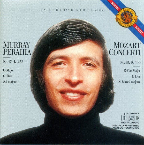 Wolfgang Amadeus Mozart - Murray Perahia, English Chamber Orchestra : Concerti: No. 17, K. 453 (G Major = G-Dur = Sol Majeur) / No. 18, K. 456 (B-Flat Major = B-Dur = Si Bémol Majeur) (CD, RE)
