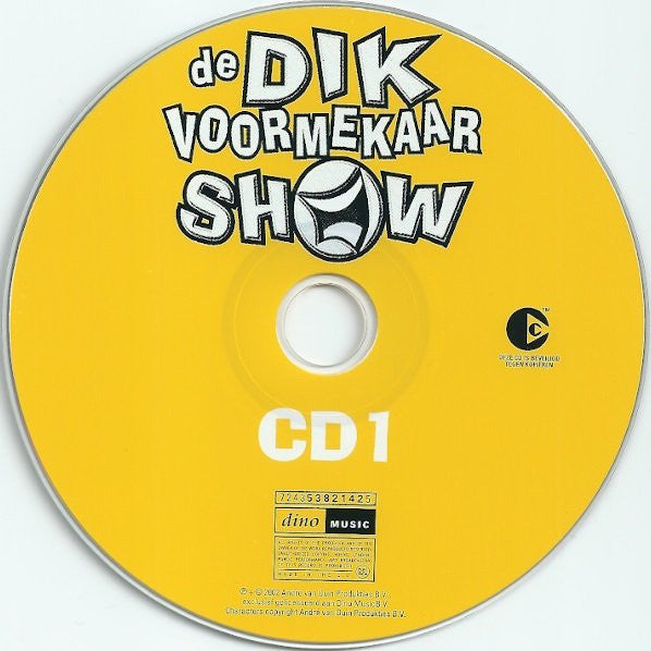 Dik Voormekaar : De Dik Voormekaar Show (2xCD, Album + CD-ROM)