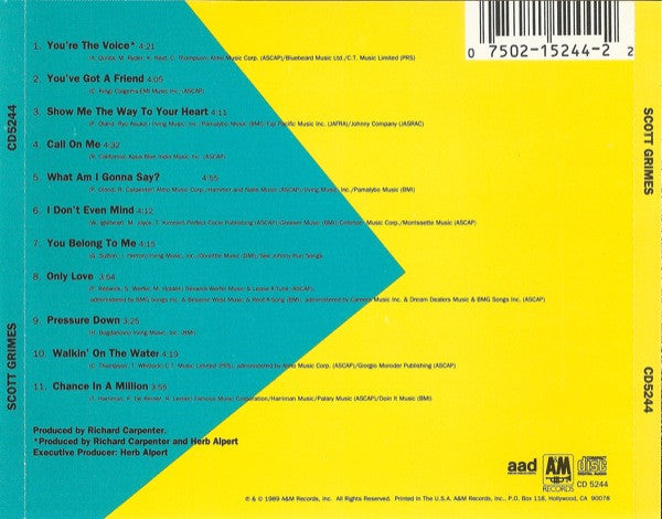 Scott Grimes : Scott Grimes (CD, Album)
