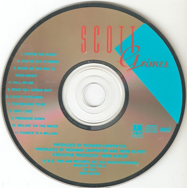 Scott Grimes : Scott Grimes (CD, Album)