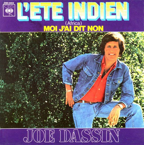 Joe Dassin : L'Été Indien (Africa) (7", Single)