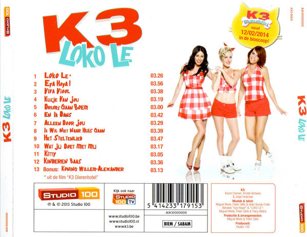 K3 : Loko Le (CD, Album)