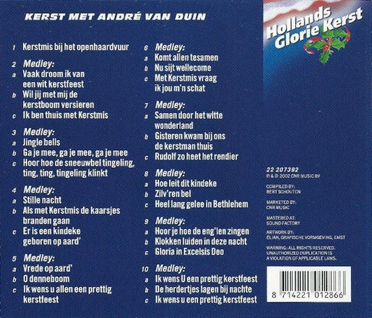 André van Duin : Kerst Met André Van Duin (CD, Album, RE)