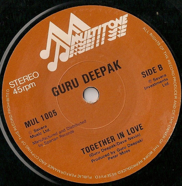 Guru Deepak : Sahara Girl (7")