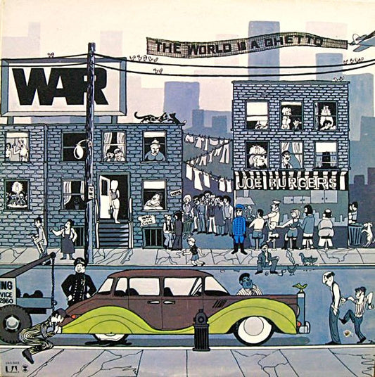 War : The World Is A Ghetto (LP, Album)