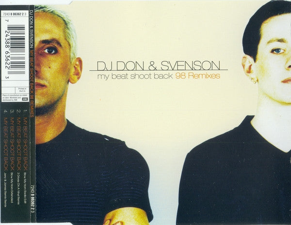 DJ Don & Svenson : My Beat Shoot Back ('98 Remixes) (CD, Maxi)