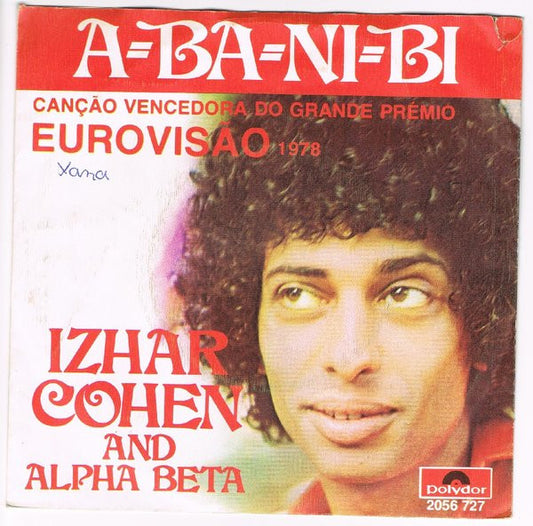 Izhar Cohen And The Alpha-Beta : A-Ba-Ni-Bi (7", Single)