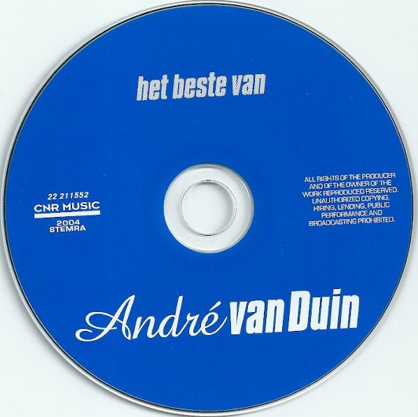André van Duin : Het Beste Van André Van Duin (CD, Comp)