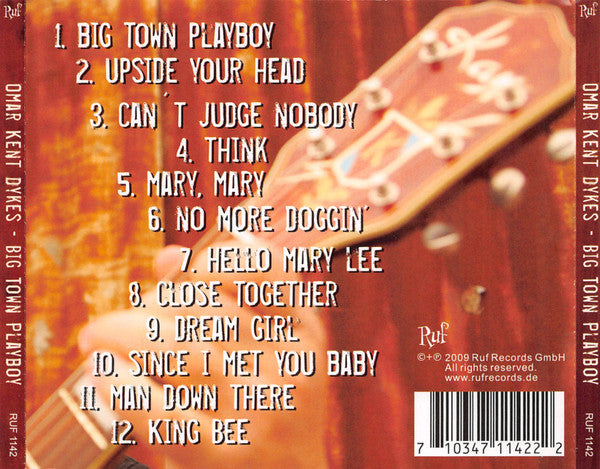 Omar Kent Dykes* : Big Town Playboy (CD)