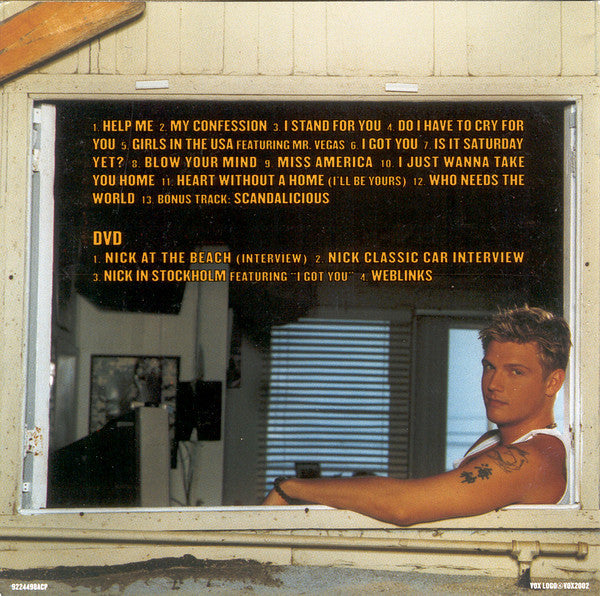 Nick Carter (2) : Now Or Never (CD, Album, Copy Prot. + DVD-V, PAL + Ltd)