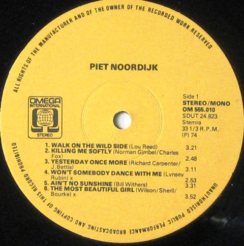Piet Noordijk : Prototype (LP, Album)