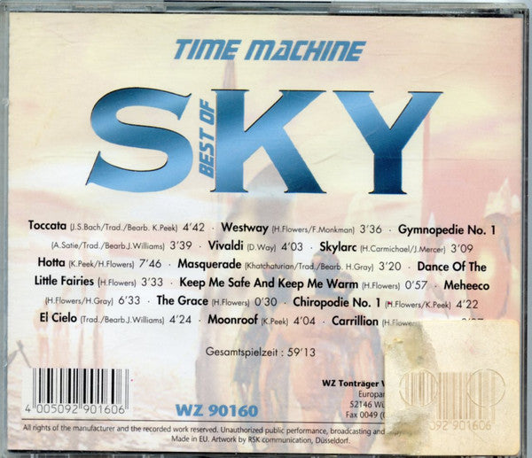 Sky (4) : Time Machine - Best Of Sky (CD, Comp)