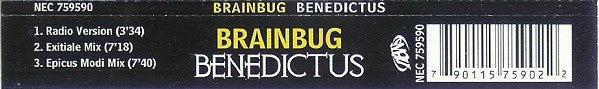 Brainbug : Benedictus (CD, Maxi)