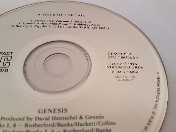Genesis : A Trick Of The Tail (CD, Album, RE, EMI)