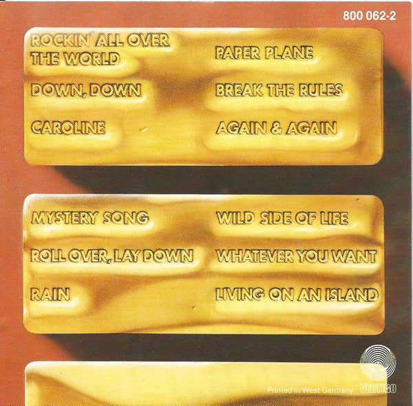 Status Quo : 12 Gold Bars (CD, Comp, RE)
