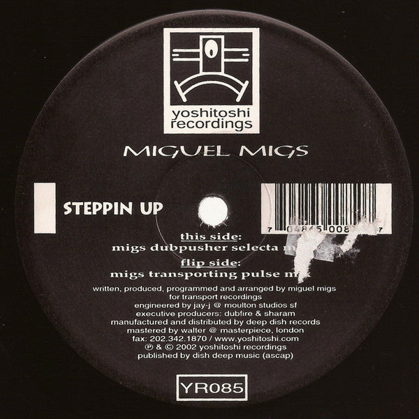 Miguel Migs : Steppin' Up (12", Single)