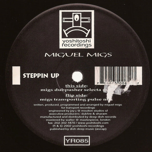 Miguel Migs : Steppin' Up (12", Single)